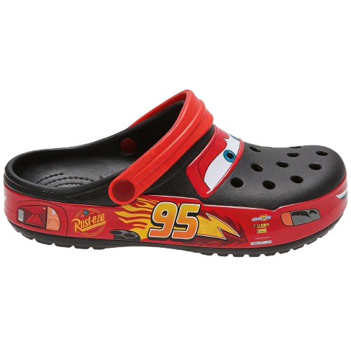 Lightning McQueen Crocs - Black Version